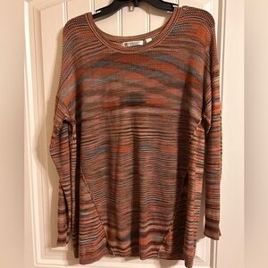 Womens Large Multicolored Long sleeve shirt